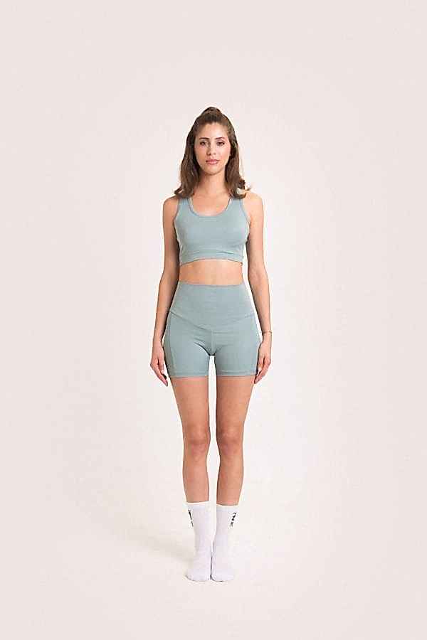 Mint Mini Biker Shorts