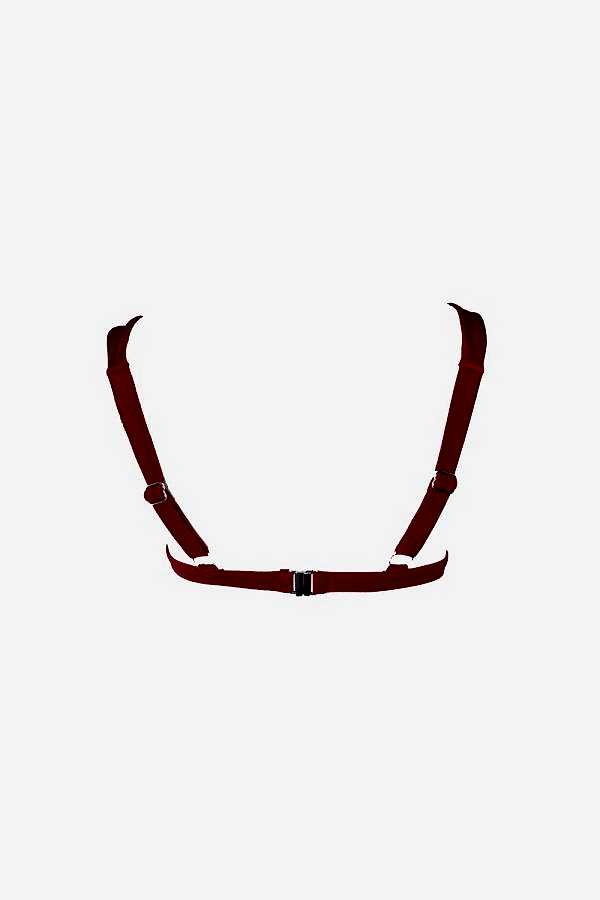 Zin&RW Grouper Bikini Üst Bordo