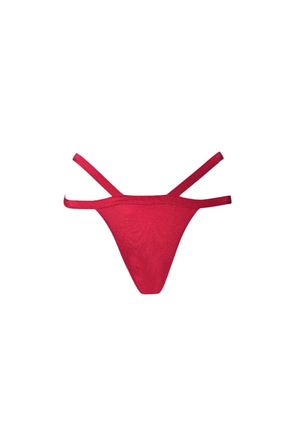Zin&RW Octopus Bikini Alt Bordo